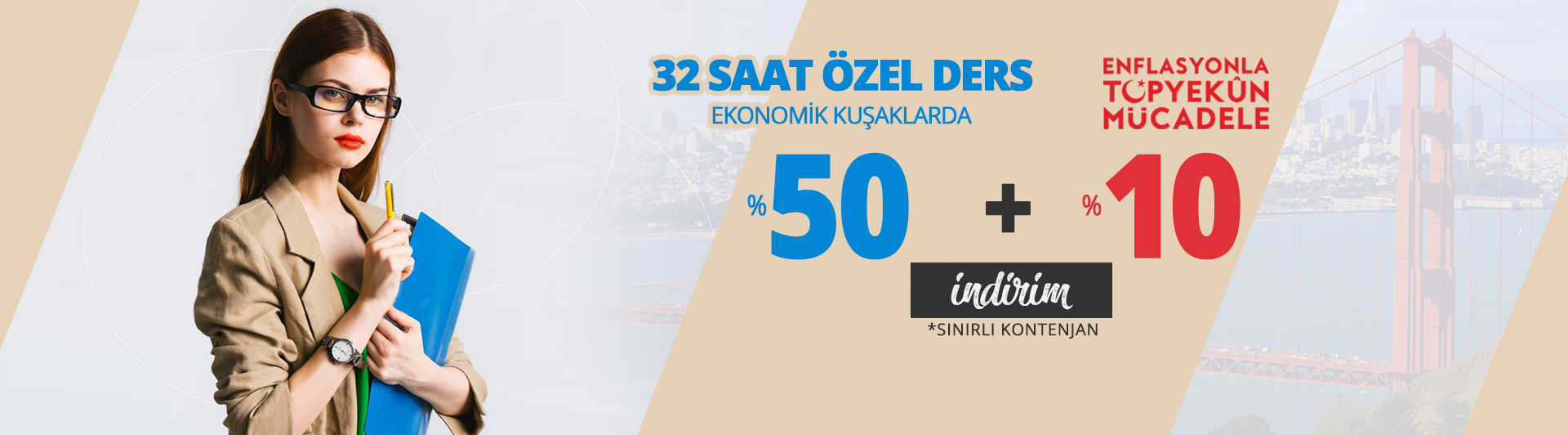 Türk Amerikan Derneği NET % 40 + % 10 ENFLASYONLA TOPYEKÜN MÜCADELE İNDİRİMİ